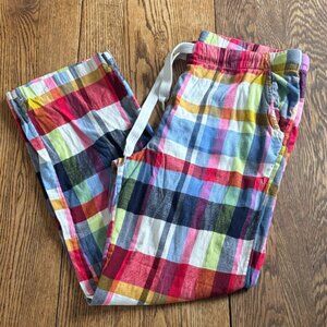 Aerie Multicolor Plaid Flannel Lounge Pants